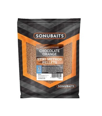 Sonubaits Method Pellets Chocolate Orange 2mm 650g