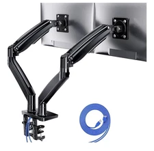 ErGear Dual Monitor Desk Mount up to 40 inches Screens, 26.4 lbs Capacity