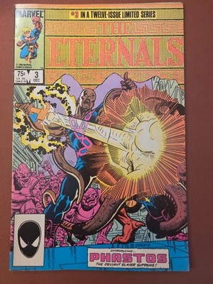 Marvel The Eternals #3 1985