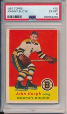 1957-58 Topps #10 John Bucyk PSA 6