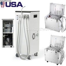 Portable Dental Mobile Delivery Unit Air Compressor Suction 4H /Suction System