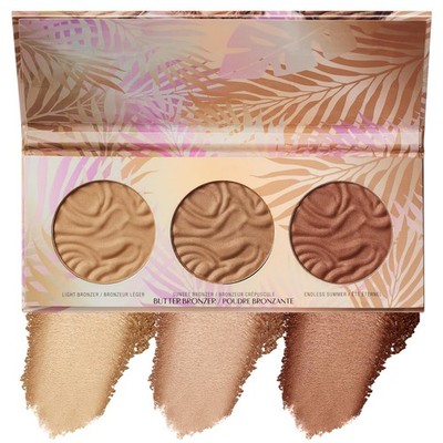 Murumuru Butter Bronzer Palette: Bronzer, Highlighter, Blush, Vegan, Cruelty-...