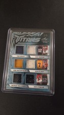 2025 Leaf Trinity Brady Marino Waterfield Elway Mahomes Stabler Titans Relic 2/5