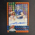 2025 Topps Chrome Jaxson Dart 1990 Orange Throwback AUTO 6/25 Jersey Match GIANT