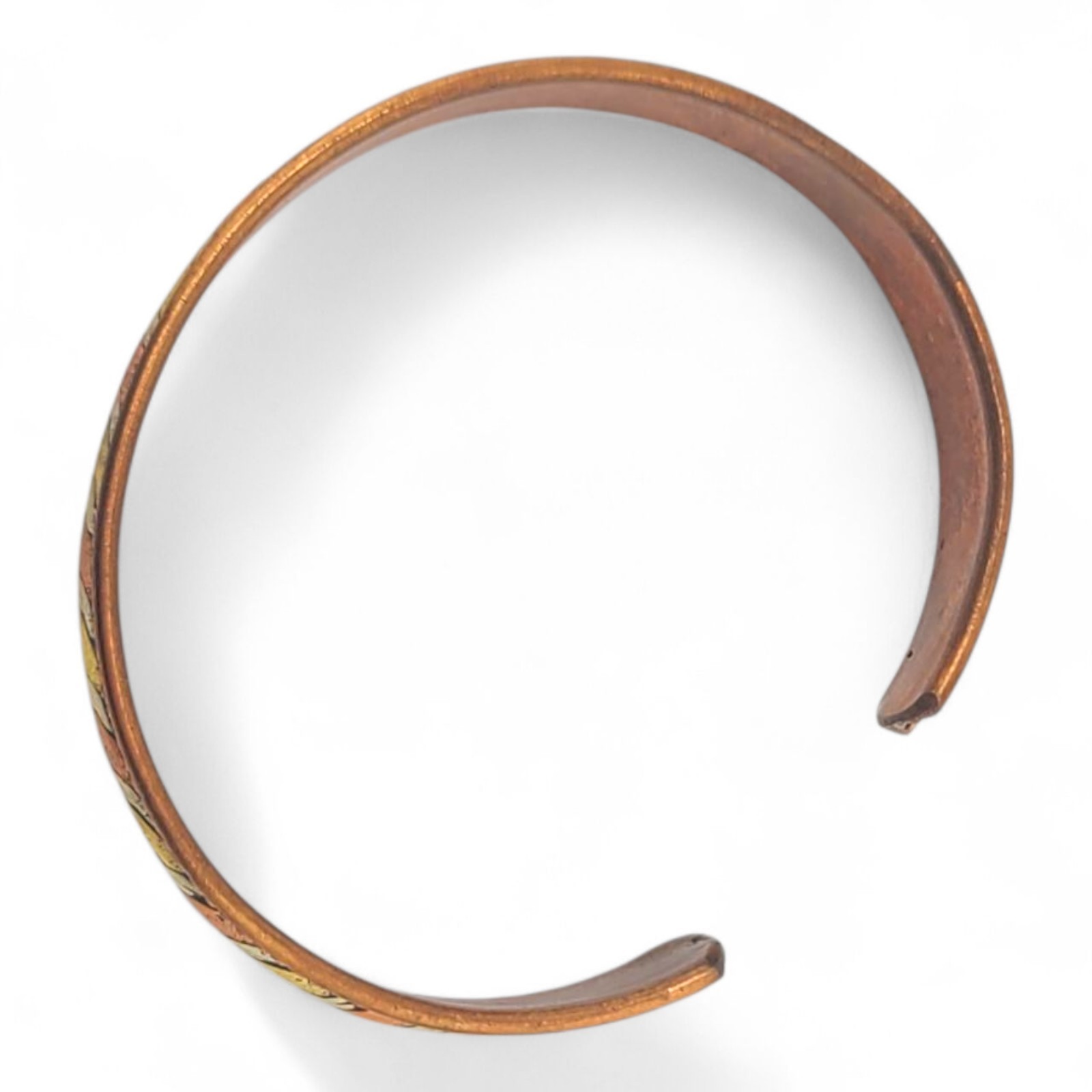 Solid Copper Open Cuff Bracelet,Wrist Copper Bang… - image 12