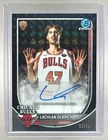 Lachlan Olbrich 2025 Bowman Black Geometric Refractor Chrome Auto RC 2/10