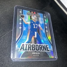Josh Allen - 2023 Panini Rookies & Stars #AI-4 Airborne Silver - Buffalo Bills