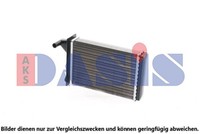WÄRmetauscher Innenraumheizung AKS Dasis 089150N Passend FÜR Fiat HeizungskÜHler