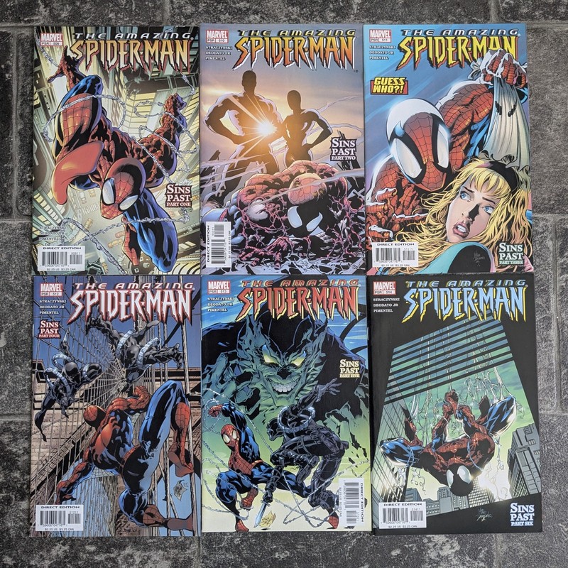 AMAZING SPIDER-MAN #509 #510 #511 #512 #513 #514 SINS PAST (2004) - VF/NM
