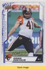 2020 Upper Deck CFL Blue Sergio Castillo #93 READ r6v