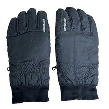 Men's Waterproof Ski Snowboard Winter Gloves Black Nylon/Polyester Large