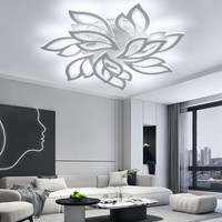 140W Led Deckenleuchte Panel Dimmbar Fernbedienung Deckenlampe Wohnzimmer Flur