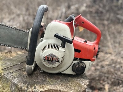 Stihl 08 Super Vintage Chainsaw Original Bar Runs 08S | eBay