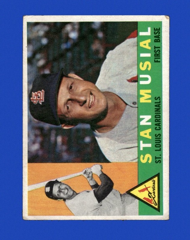 1960 Topps Set-Break #250 Stan Musial VG-VGEX *GMCARDS*
