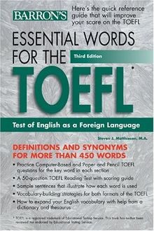 Essential Words for the TOEFL.  (Lernmaterialien) (... | Buch | Zustand sehr gut