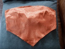 Ladies Burnt Orange Leopard Print Bandana Top - Shein (Size S)