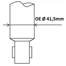 2x Stoßdämpfer hinten für VW Caddy 5 SBA SBB 24188062