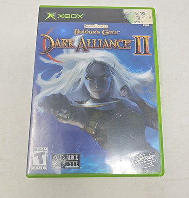 Baldurs Gate-Dark 2 - Microsoft Xbox Complete