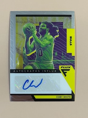 2020 Panini Flux Coby White Autograph Influx No.CWT