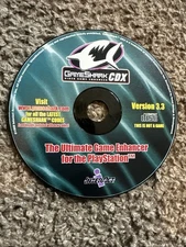 GameShark CDX Video Game Enhancer Sony PlayStation 1 PS1 Version 3.3 - DISC ONLY