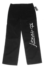 ED HARDY Large Fire Dragon 4-Pkt Cotton Blend Black Utility Pants Men's NWT HTF