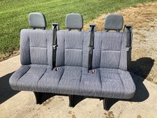 02-06 T1n Mercedes Dodge Freightliner Sprinter Van Wide Rear Triple Bench Seat 02-06 T1n Mercedes Dodge Freightliner Sprinter Van Wide Rear Triple Bench Seat