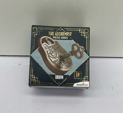 Recent Toys The Alchemist Puzzle - Eisen - Metall Brainteaser Entwirrung 