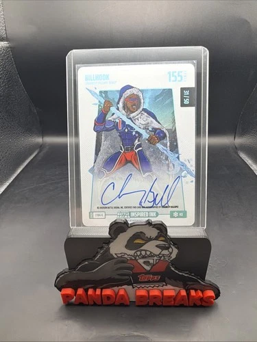 2026 Bo Jackson Battle Arena `Griffey Set` BILLHOOK Ice Auto #31/50 Power 155