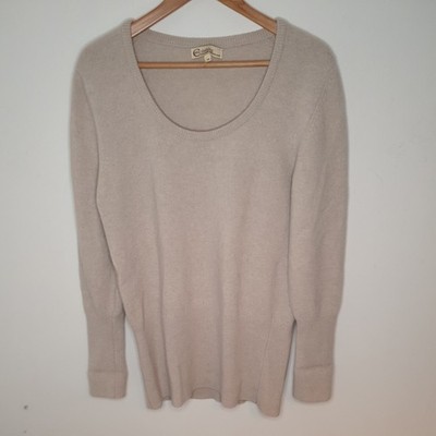 CELTIC CLOTHING Super 100% Wolle Pullover Größe M Beige Old Money Freizeit 