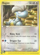 Pokemon Bagon (50/107) Dragon HP REVERSE HOLO on eBay