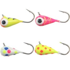 WidowMaker Tungsten Dropper Glow Fishing Jig Size #10