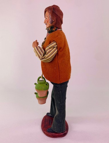 Figuras de muñecas de arte popular de terracota francesa Claude Carbonel Santons de Provence - Imagen 15 de 23