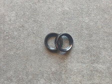 2 X ORIGINAL SCHWALBE FELGENMUTTER SCHWARZ AV DV VENTIL