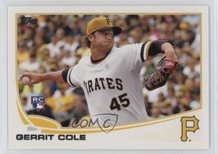 2013 Topps Update Gerrit Cole (Yellow Hat Horizontal) #US150 1p45