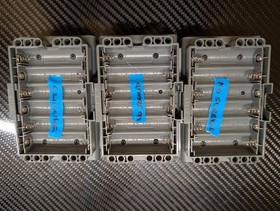 Lot of 3 Lego Education Mindstorms NXT  Intelligent Bricks - FOR PARTS OR REPAIR