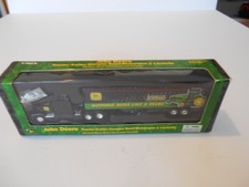 Trattore-rimorchio John Deere Ertl 1:87 vintage 2000 niente funziona come un Deere, nuovo con scatola