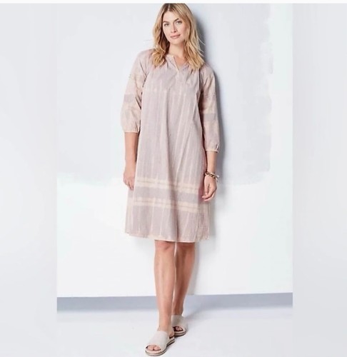 Pure Jill Elements Dress M Petite Boho