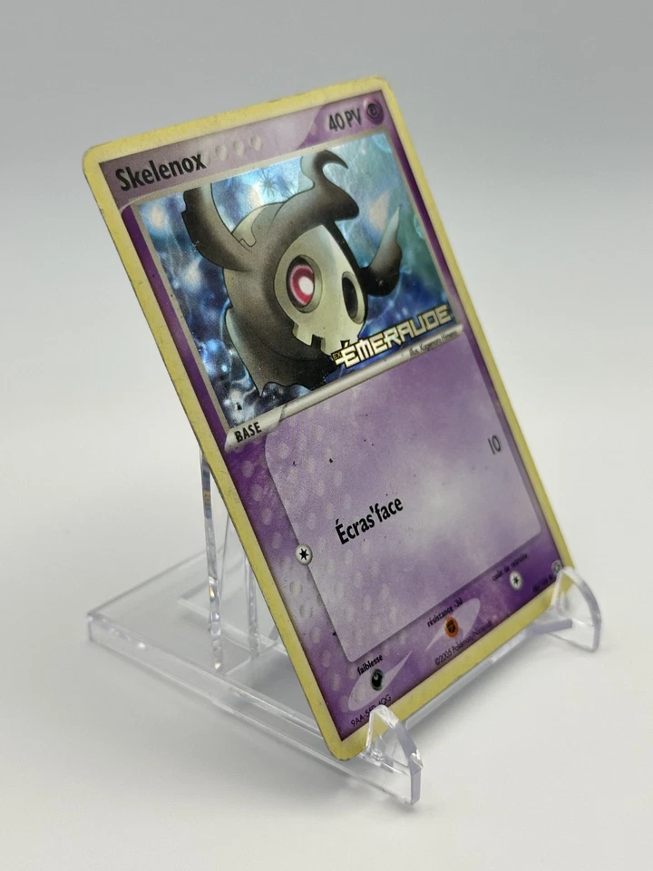 Skelenox 46/106 Reverse Holo Stamped EX Émeraude Pokémon FR MP - Photo 3/4