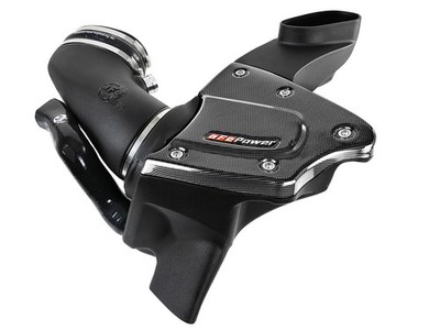 aFe 51-82952-C Stage2 Si Cold Air Intake Carbon w/Pro-Dry S Filter for 08-13 M3
