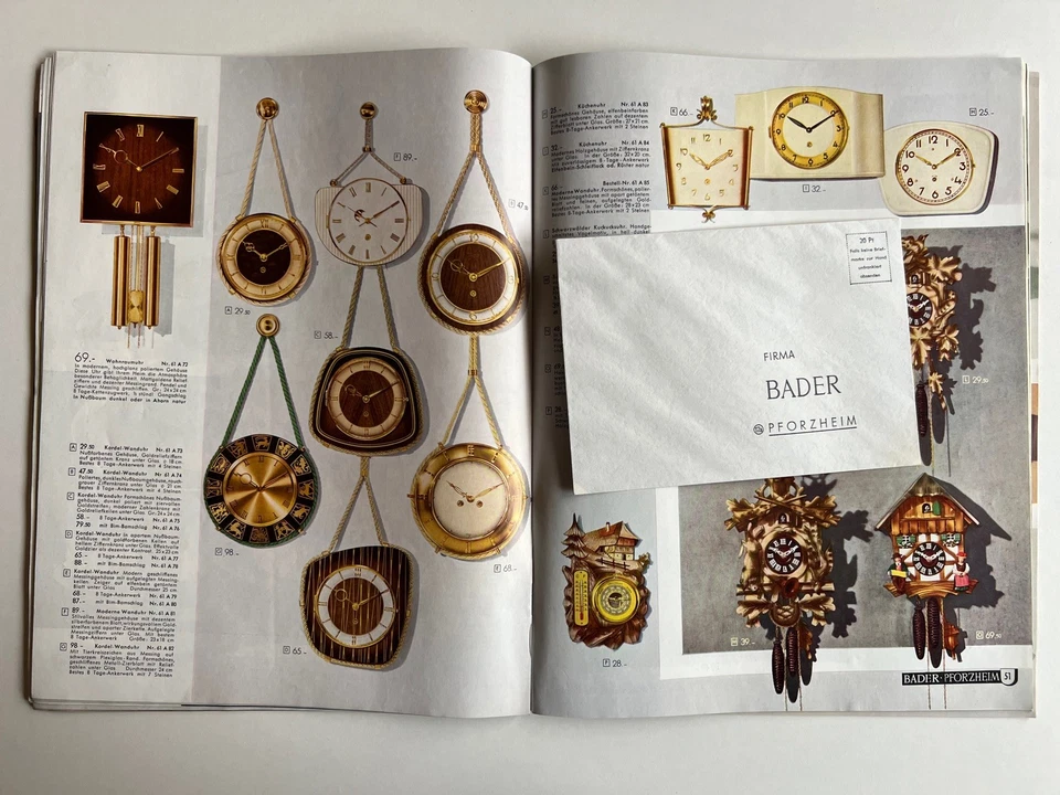 Bader Pforzheim Katalog 1959 Versandhauskatalog der Goldstadt - Bild 4 von 4