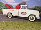Tonka AA Wrecker Tow Truck 1960’s - 24 HR Service, Pressed Steel, Good Condition