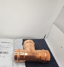 LegendPress 450-158P Copper Press Tee Wrot Copper Tee 2"