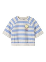 MäDchen Sweatshirt Name It Nkfacca Happy Ss Rlx Serenity 122-128 Eu,