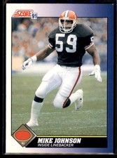 1991 Score #59 Mike Johnson