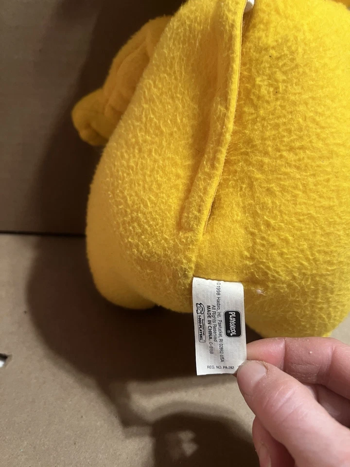 Peluche Playskool Yellow Talking Teletubbies 1998 vintage - probado y funcionando  Foto 4 de 4