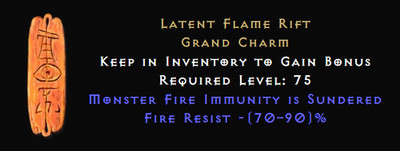 D2R RotW LADDER Fire Sunder Charm HARDCORE Season 14 Diablo 2 Resurrected HC