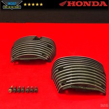 1998 HONDA SHADOW ACE 750 VT750CD REAR CYLINDER HEAD COOLING FINS COVERS 98-03