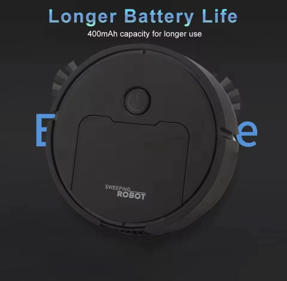 3-in-1 Robot Vacuum Cleaner with Mop Wet Mopping & Auto Sweeping, Pet Hair Us - Image 4 of 4