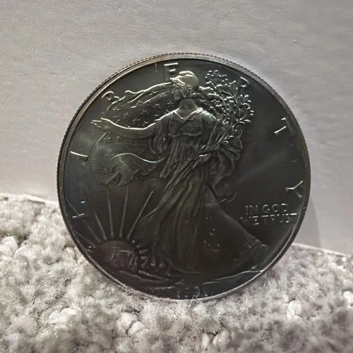 1991 american eagle silver dollar uncirculated