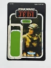 Vintage Star Wars 1984 ROTJ 77 Princess Leia Combat Poncho Unpunched Cardback